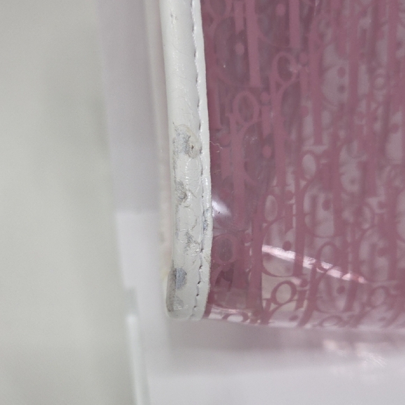 Dior Pink Transparent Cosmetic Case - Picture 5 of 10